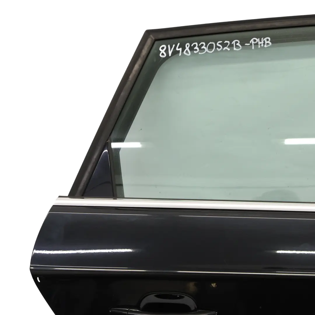 Sportback Puerta Trasera Derecha Phantom Black Negro - Z9Y para Audi A3 8V con número de pieza 8V4833052B Audi A3 8V Sportback Puerta Trasera Derecha Phantom Black Negro - Z9Y - SKU 8V4833052B-PHB - Número de pieza 8V4833052B