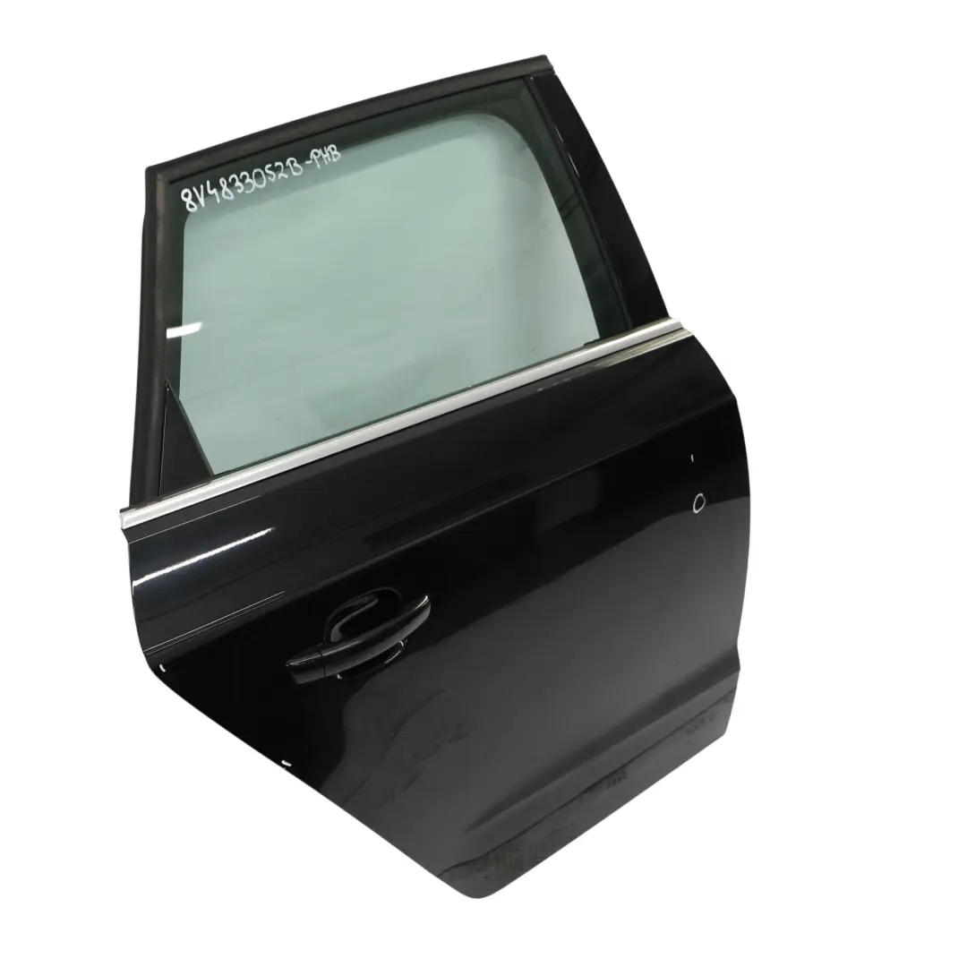 Sportback Door Rear Right O/S Phantom Black Crystal Effect - Z9Y to Audi A3 8V with Part number 8V4833052B Audi A3 8V Sportback Door Rear Right O/S Phantom Black Crystal Effect - Z9Y - SKU 8V4833052B-PHB - Part number 8V4833052B