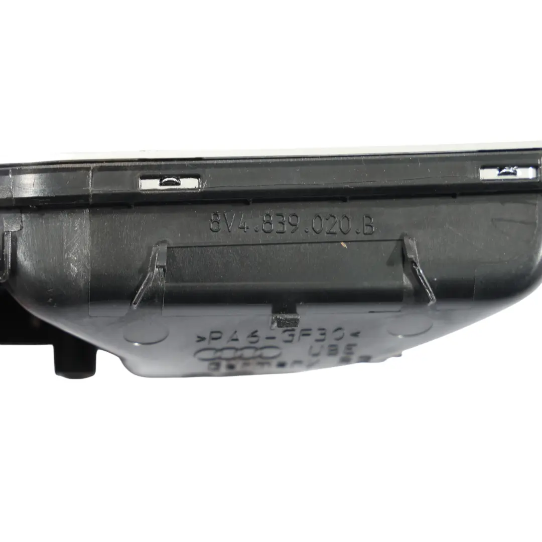 Door Inner Grab Handle Release Right O/S Audi A3 8V Rear - SKU 8V4839020B-1 - Part number 8V4839020B
