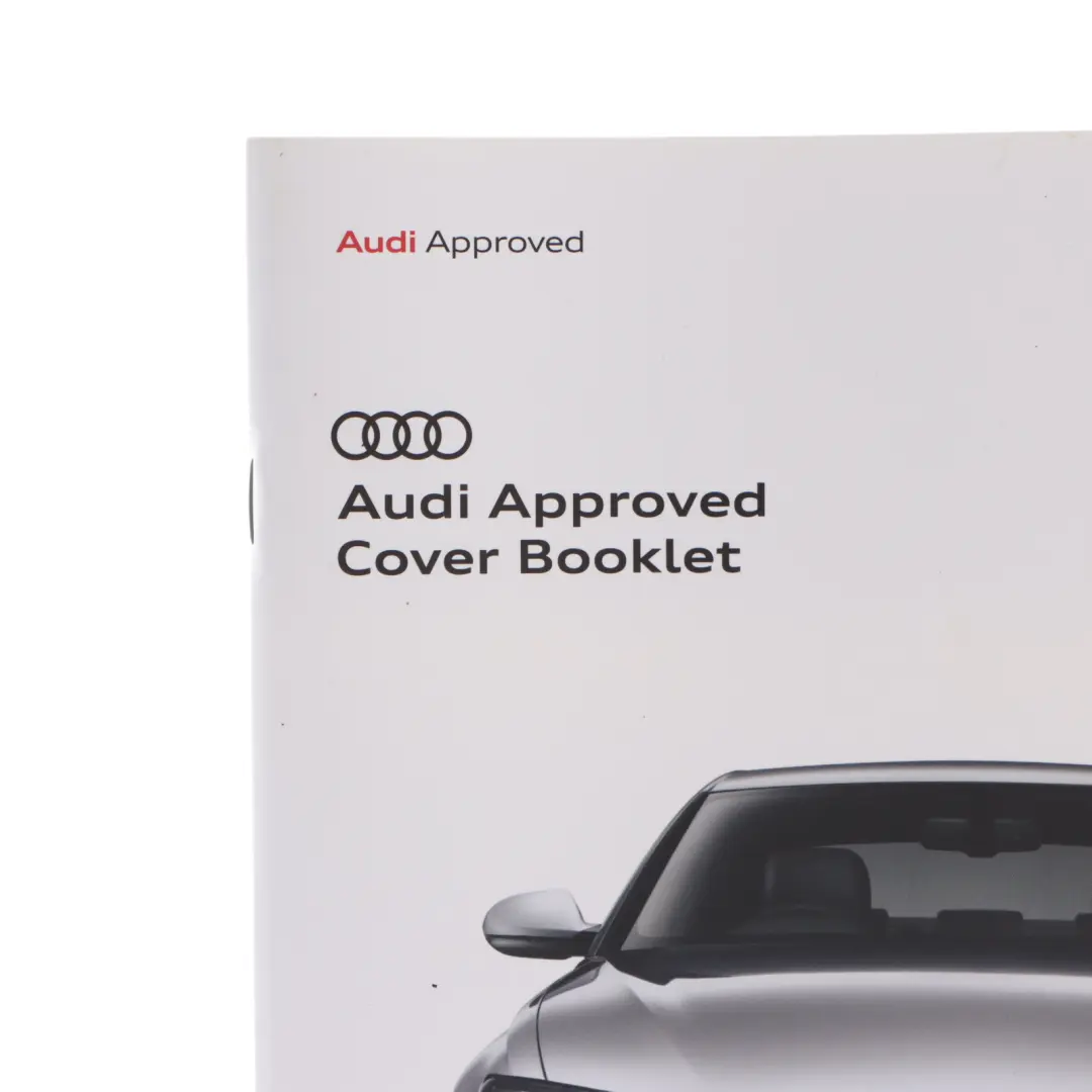 Audi A4 B9 Owner's Handbook Instruction Book Set Wallet Case Pouch - SKU 8W0012720AH - Part number 8W0012720AH
