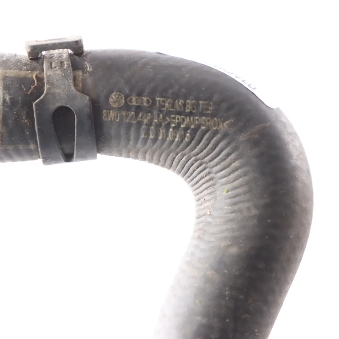 Water Coolant Hose Audi A4 B9 A5 F5 2.0 Petrol Line Pipe Tube to with Part number 8W0122448AA Water Coolant Hose Audi A4 B9 A5 F5 2.0 Petrol Line Pipe Tube - SKU 8W0122448AA - Part number 8W0122448AA