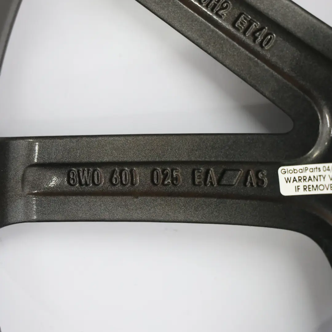 Audi A4 8W B9 Felga Aluminiowa Audi Sport 19" 8,5J ET:40 - SKU 8W0601025EA-2 - Numer Części 8W0601025EA