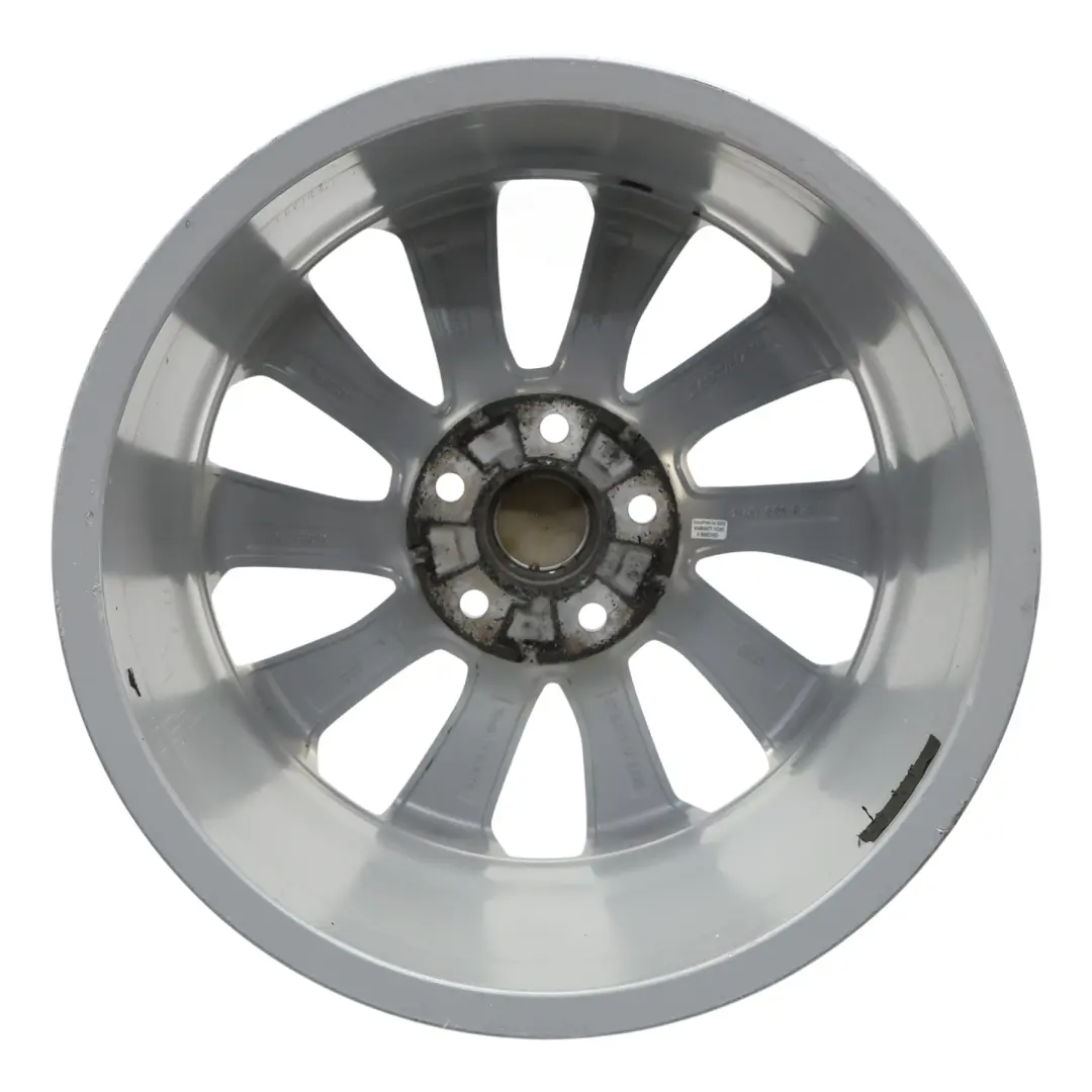 Jante Alliage Argent 17" 7J ET:38 10 Branches pour Audi A4 B9 8W à propos du numéro de pièce 8W0601025L Audi A4 B9 8W Jante Alliage Argent 17" 7J ET:38 10 Branches - SKU 8W0601025L-1 - Numéro de pièce 8W0601025L