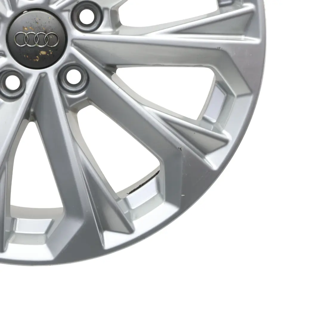 Alloy Rim Silver 17" 7J ET:38 10-Spoke to Audi A4 B9 8W Wheel with Part number 8W0601025L Audi A4 B9 8W Wheel Alloy Rim Silver 17" 7J ET:38 10-Spoke - SKU 8W0601025L-1 - Part number 8W0601025L