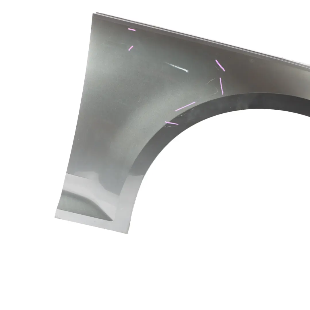 Side Panel Front Right O/S Wing Fender Daytona Grey Pearl Effect Z7S to Audi A4 B9 with Part number 8W0821106A Audi A4 B9 Side Panel Front Right O/S Wing Fender Daytona Grey Pearl Effect Z7S - SKU 8W0821106A-DGR - Part number 8W0821106A