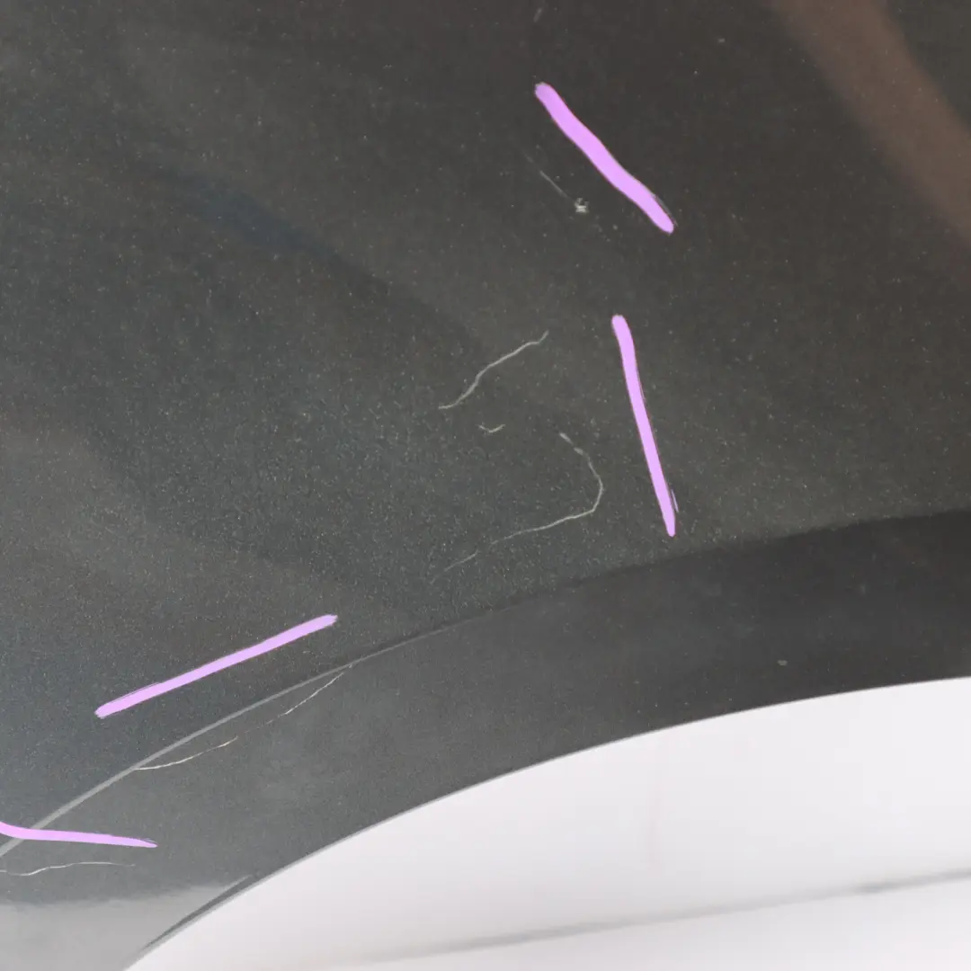 Side Panel Front Right O/S Wing Fender Daytona Grey Pearl Effect Z7S to Audi A4 B9 with Part number 8W0821106A Audi A4 B9 Side Panel Front Right O/S Wing Fender Daytona Grey Pearl Effect Z7S - SKU 8W0821106A-DGR - Part number 8W0821106A