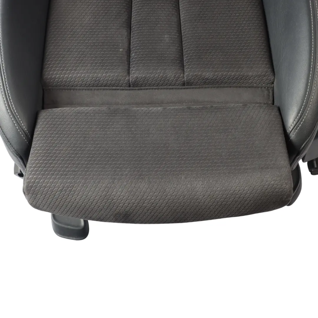 Audi A4 B9 Vordersitz S-Line Sport Beheizt Links Alcantara Schwarz Leder - SKU 8W0881805P-2 - Teilenummer 8W0881805P