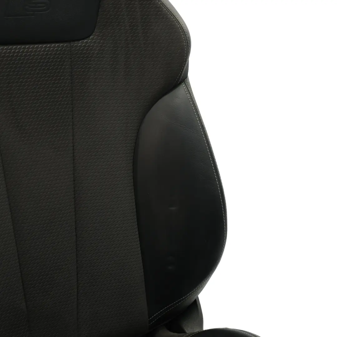 Fotel Sport Prawy Przód S-Line Grzany Alcantara Skóra Czarny do Audi A5 F5 o numerze 8W0881806P Audi A5 F5 Fotel Sport Prawy Przód S-Line Grzany Alcantara Skóra Czarny - SKU 8W0881806P-3 - Numer Części 8W0881806P