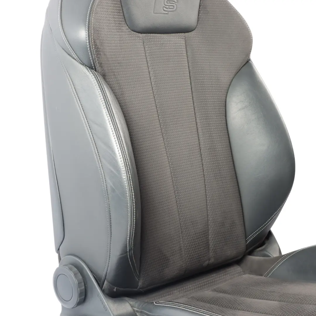 Front Seat Heated Right O/S Alcantara Leather Black to Audi A4 B9 S-Line Sport with Part number 8W0881806P Audi A4 B9 S-Line Sport Front Seat Heated Right O/S Alcantara Leather Black - SKU 8W0881806P-2 - Part number 8W0881806P