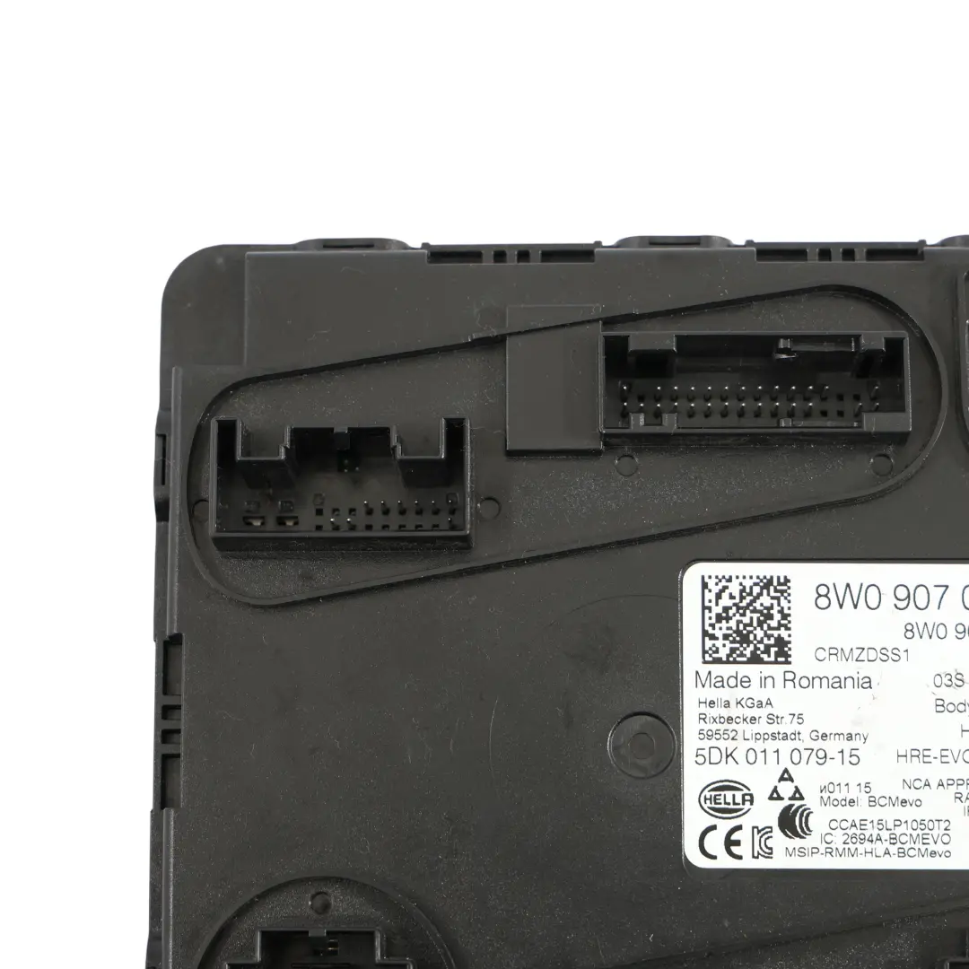 DEMA Moduł Komfortu Sterownik BCM do Audi A4 B9 2.0 TFSI o numerze 8W0907064EB Audi A4 B9 2.0 TFSI DEMA Moduł Komfortu Sterownik BCM - SKU 8W0907064EB - Numer Części 8W0907064EB