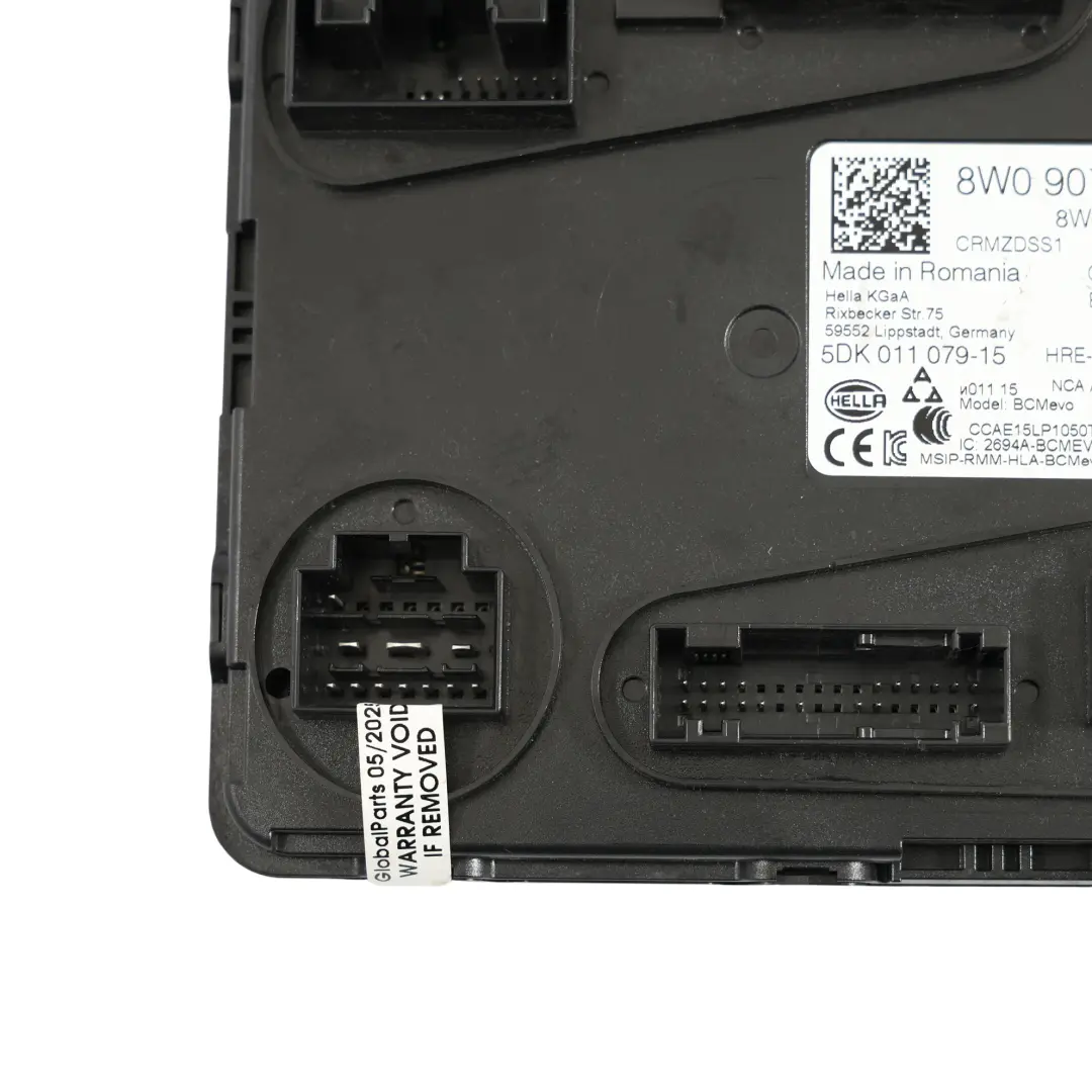 DEMA BCM Body Control Module Unit ECU to Audi A4 B9 2.0 TFSI with Part number 8W0907064EB Audi A4 B9 2.0 TFSI DEMA BCM Body Control Module Unit ECU - SKU 8W0907064EB - Part number 8W0907064EB