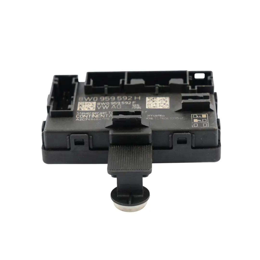 Moduł Drzwi Przednich Strona Pasażera do Audi A4 B9 A5 F5 o numerze 8W0959592H Audi A4 B9 A5 F5 Moduł Drzwi Przednich Strona Pasażera - SKU 8W0959592H - Numer Części 8W0959592H