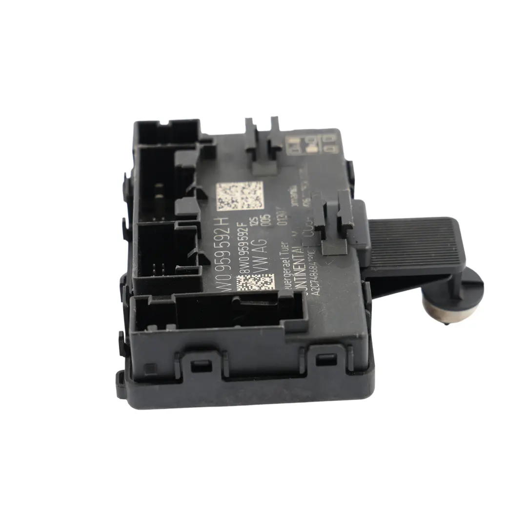 Modulo Porta Anteriore Unità ECU Lato Passeggero per Audi A4 B9 A5 F5 con numero di parte 8W0959592H Audi A4 B9 A5 F5 Modulo Porta Anteriore Unità ECU Lato Passeggero - SKU 8W0959592H - Numero di parte 8W0959592H
