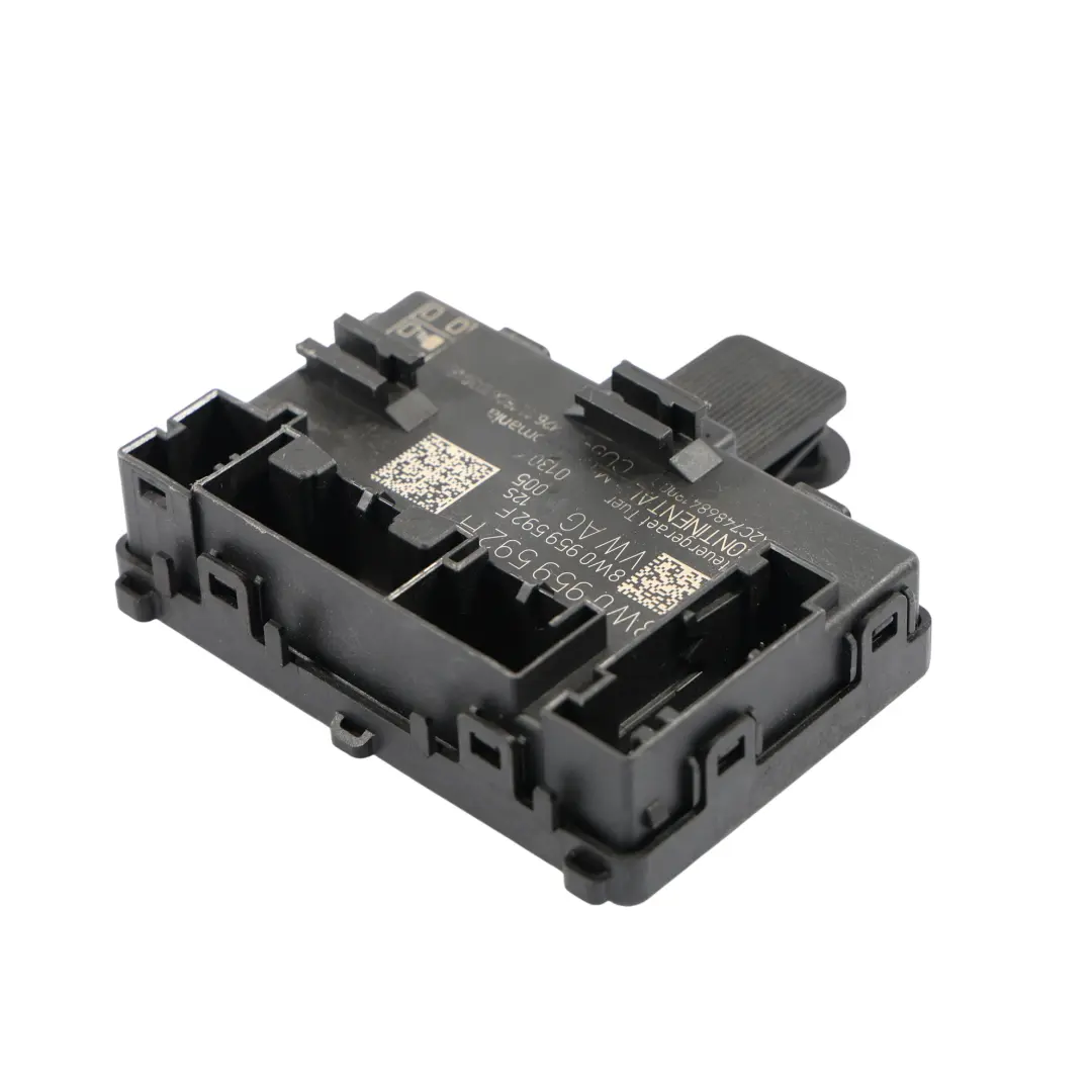 Módulo Puerta Delantera Control ECU Lado Pasajero para Audi A4 B9 A5 F5 con número de pieza 8W0959592H Audi A4 B9 A5 F5 Módulo Puerta Delantera Control ECU Lado Pasajero - SKU 8W0959592H - Número de pieza 8W0959592H