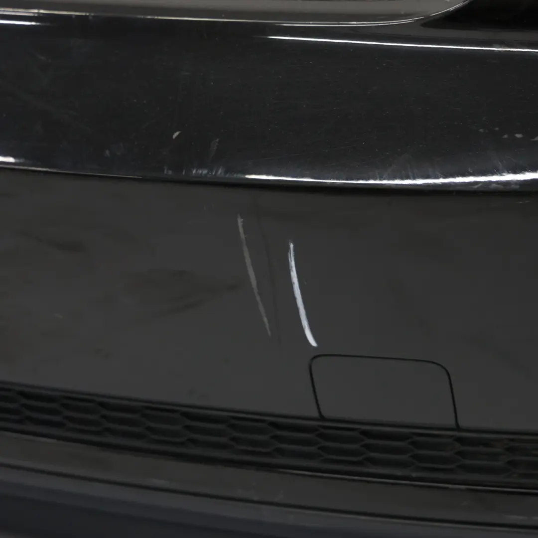 Bumper Trim Panel Covering Brilliant Black Metallic - Y9B to Audi A4 B9 Saloon Rear with Part number 8W5807067D Audi A4 B9 Saloon Rear Bumper Trim Panel Covering Brilliant Black Metallic - Y9B - SKU 8W5807067D-BBL - Part number 8W5807067D