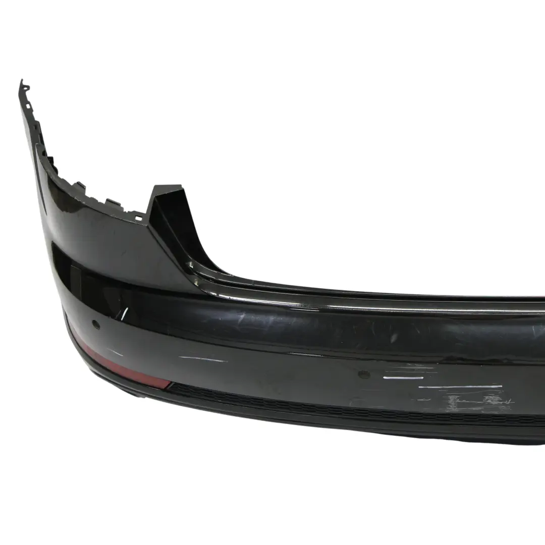 Audi A4 B9 Saloon Rear Bumper Trim Panel Covering Brilliant Black Metallic - Y9B - SKU 8W5807067D-BBL - Part number 8W5807067D