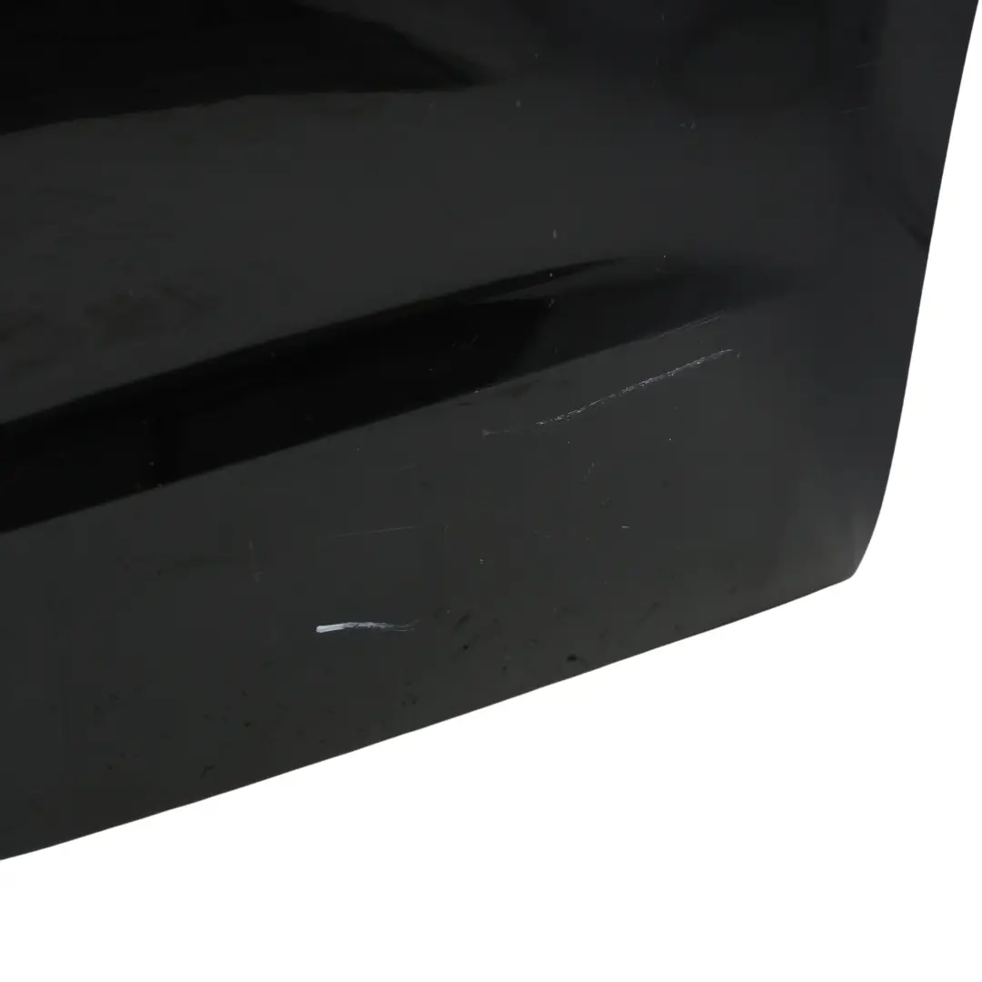 Audi A4 B9 Saloon Rear Bumper Trim Panel Covering Brilliant Black Metallic - Y9B - SKU 8W5807067D-BBL - Part number 8W5807067D