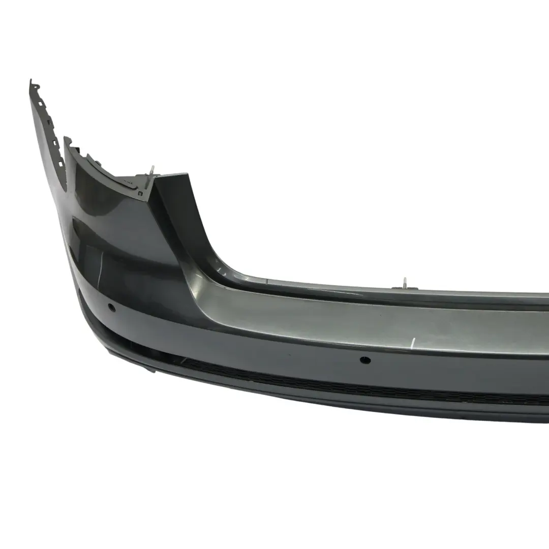 Bumper Trim Panel Covering Daytona Grey Pearl Effect - Z7S to Audi A4 B9 Rear with Part number 8W9807067D Audi A4 B9 Rear Bumper Trim Panel Covering Daytona Grey Pearl Effect - Z7S - SKU 8W9807067D-DGR - Part number 8W9807067D