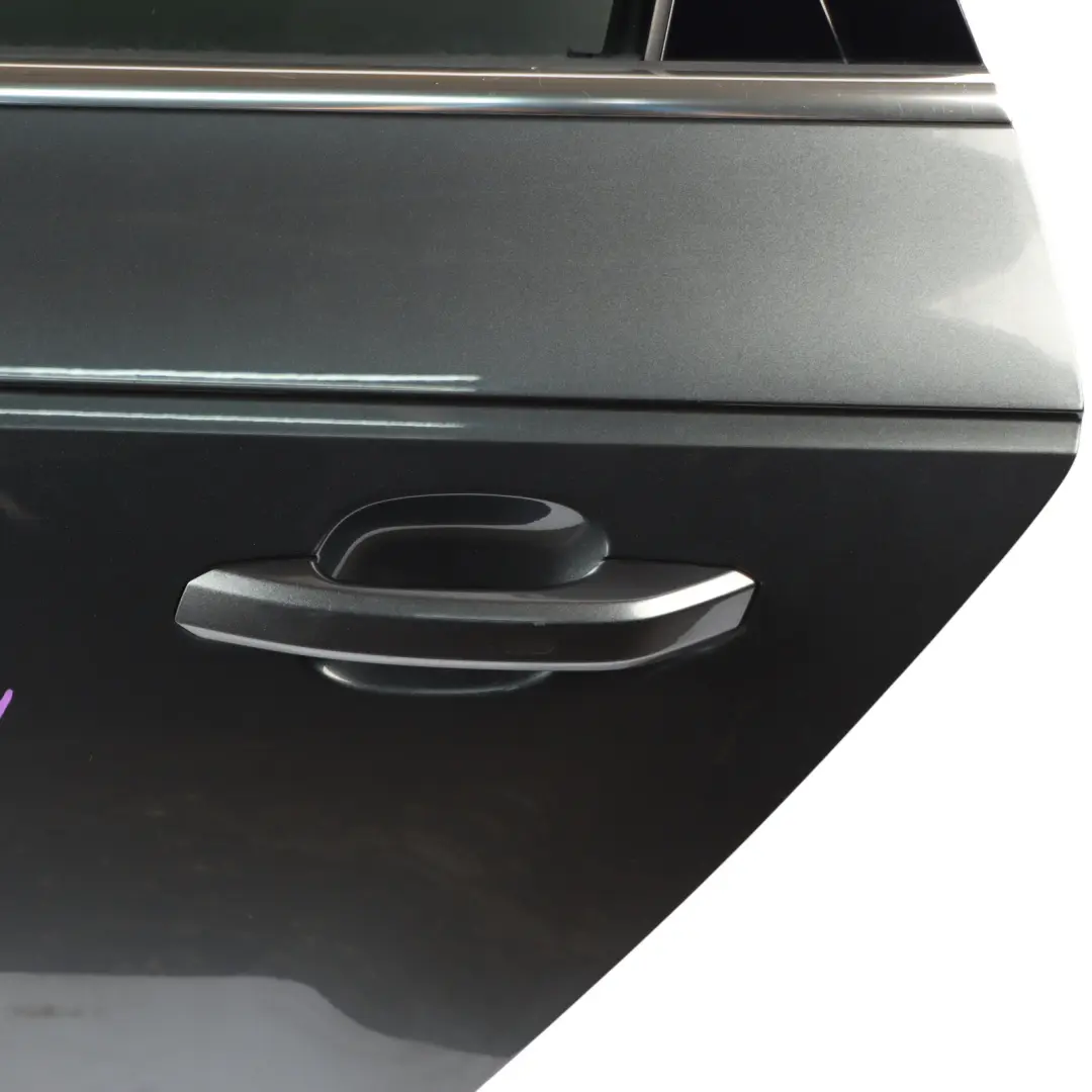 Door Left N/S Daytona Grey Metallic - Z7S to Audi A4 S4 B9 Avant Rear with Part number 8W9833051E Audi A4 S4 B9 Avant Rear Door Left N/S Daytona Grey Metallic - Z7S - SKU 8W9833051E-DGR - Part number 8W9833051E