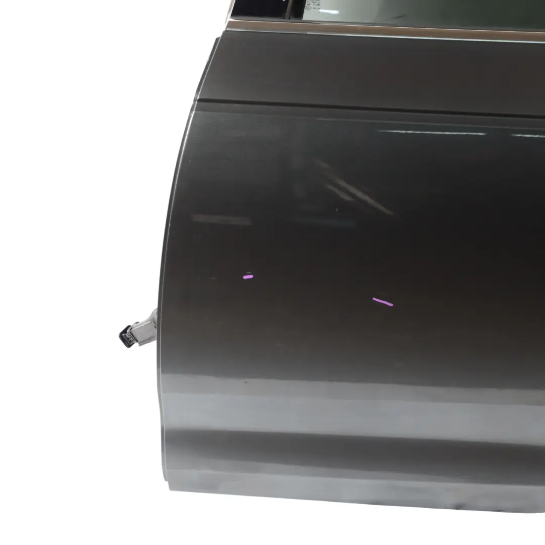 Door Left N/S Daytona Grey Metallic - Z7S to Audi A4 S4 B9 Avant Rear with Part number 8W9833051E Audi A4 S4 B9 Avant Rear Door Left N/S Daytona Grey Metallic - Z7S - SKU 8W9833051E-DGR - Part number 8W9833051E