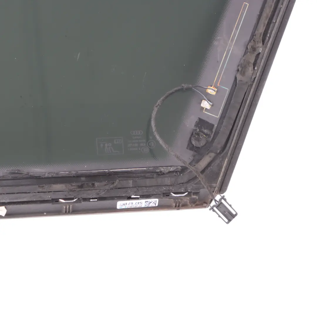 Side Quarter Triangle Window AS3 Left N/S to Audi A4 B9 Rear with Part number 8W9845297G Audi A4 B9 Rear Side Quarter Triangle Window AS3 Left N/S - SKU 8W9845297G - Part number 8W9845297G