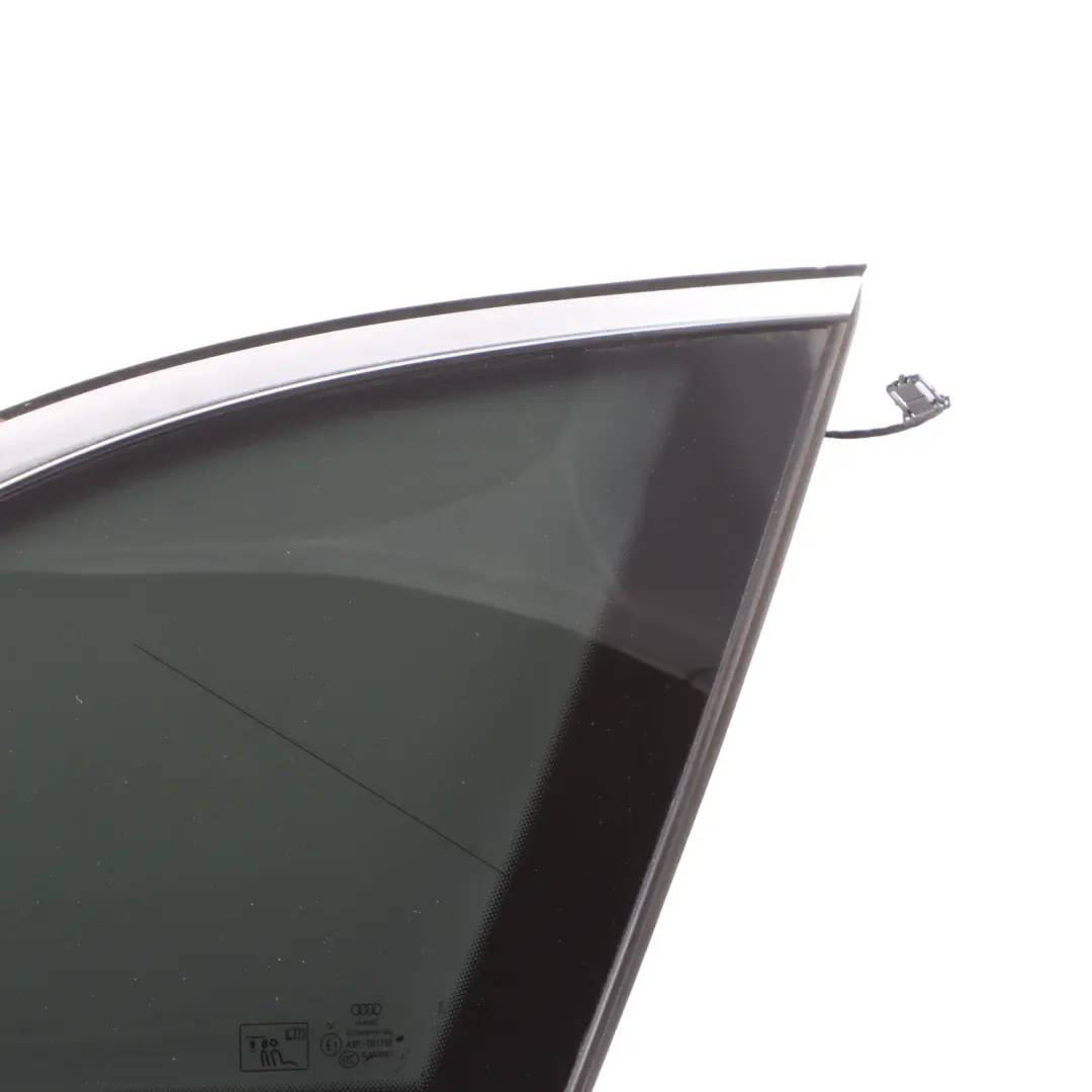 Quarter Triangle Window Glass Rear Right O/S AS2 to Audi A4 B9 Allroad with Part number 8W9845298Q Audi A4 B9 Allroad Quarter Triangle Window Glass Rear Right O/S AS2 - SKU 8W9845298Q - Part number 8W9845298Q