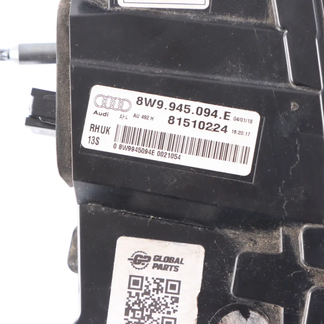 Audi A4 B9 Rear LED Lamp Right O/S Light Trunk Lid Boot Tailgate - SKU 8W9945094E - Part number 8W9945094E