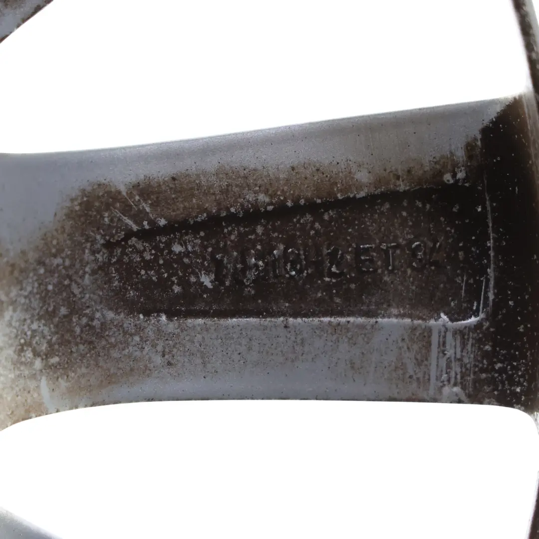 Cerchio In Lega Argento 16" 7J ET34 A 10 Razze per Audi A1 8X con numero di parte 8X0601025G Audi A1 8X Cerchio In Lega Argento 16" 7J ET34 A 10 Razze - SKU 8X0601025G-1 - Numero di parte 8X0601025G