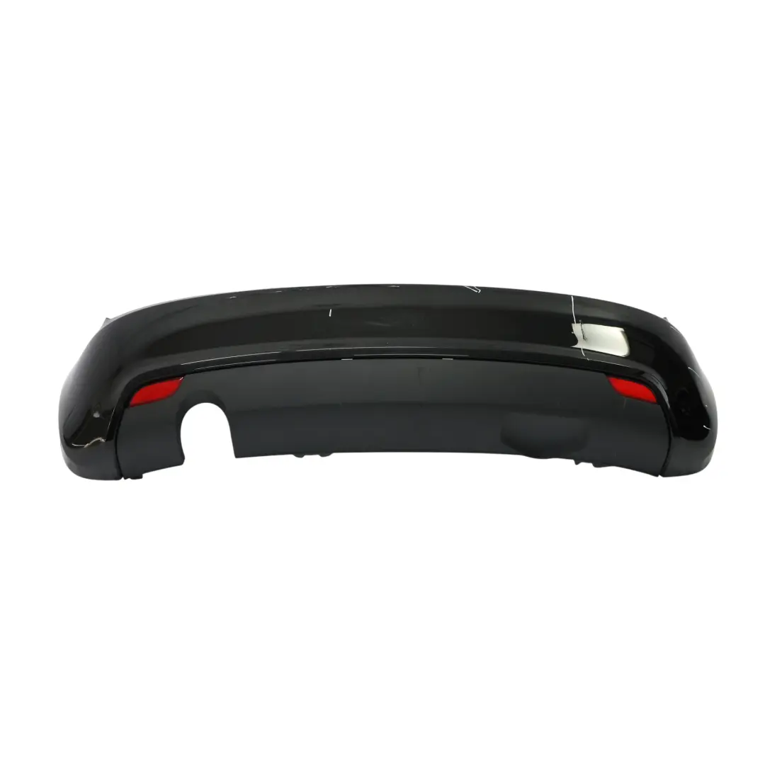 Bumper Trim Panel Covering Brilliant Black Metallic - Y9B to Audi A1 8X Rear with Part number 8X0807067 Audi A1 8X Rear Bumper Trim Panel Covering Brilliant Black Metallic - Y9B - SKU 8X0807067-BBL - Part number 8X0807067