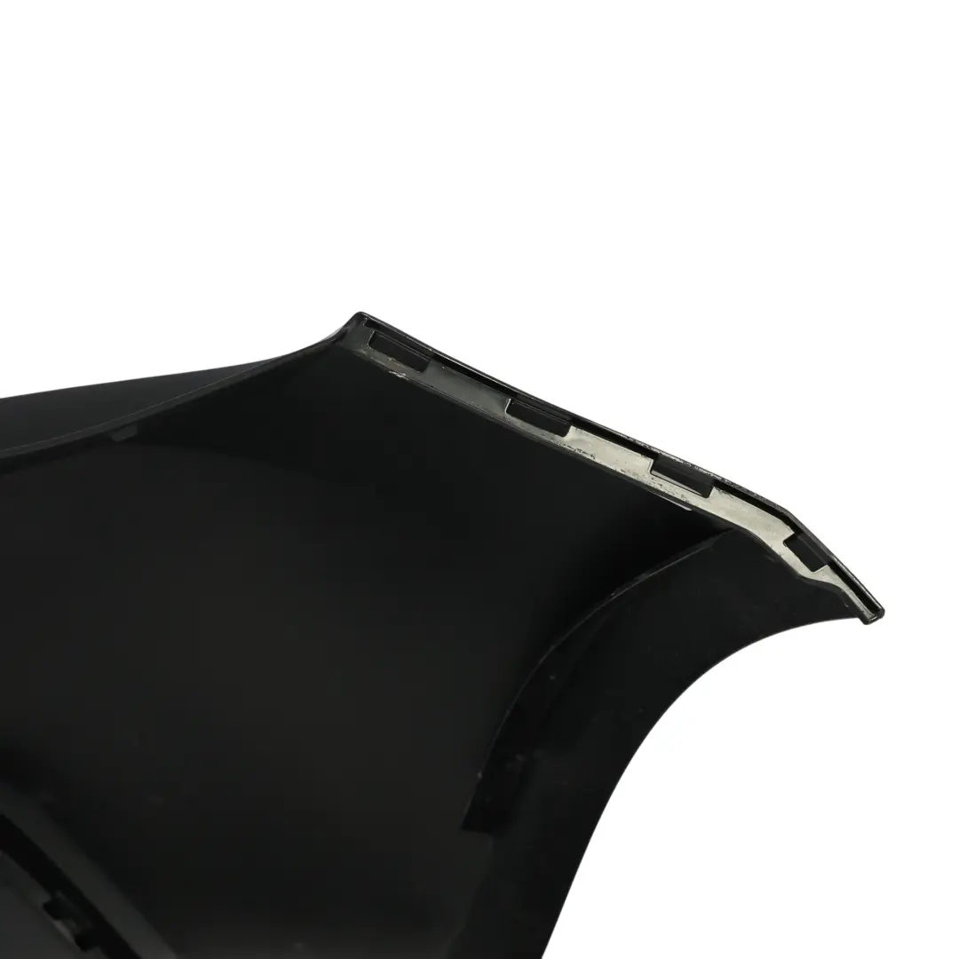 Bumper Trim Panel Covering Brilliant Black Metallic - Y9B to Audi A1 8X Rear with Part number 8X0807067 Audi A1 8X Rear Bumper Trim Panel Covering Brilliant Black Metallic - Y9B - SKU 8X0807067-BBL - Part number 8X0807067