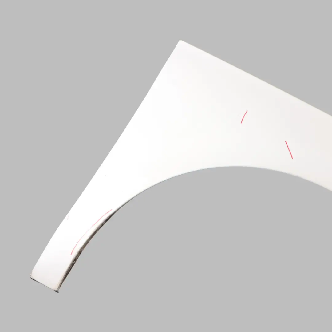 Side Panel Front Right O/S Wing Fender Cortina White - B9A to Audi A1 8X with Part number 8X0821106A Audi A1 8X Side Panel Front Right O/S Wing Fender Cortina White - B9A - SKU 8X0821106A-CWH - Part number 8X0821106A
