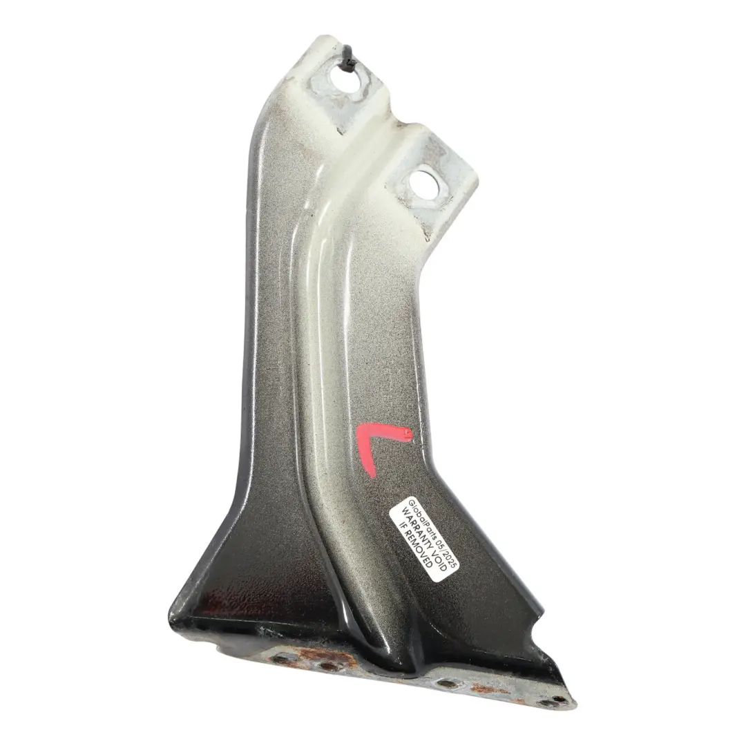 Front Wing Panel Bracket Left N/S Brilliant Black Y9B to Audi A1 8X with Part number 8X0821135A Audi A1 8X Front Wing Panel Bracket Left N/S Brilliant Black Y9B - SKU 8X0821135A-BBL - Part number 8X0821135A