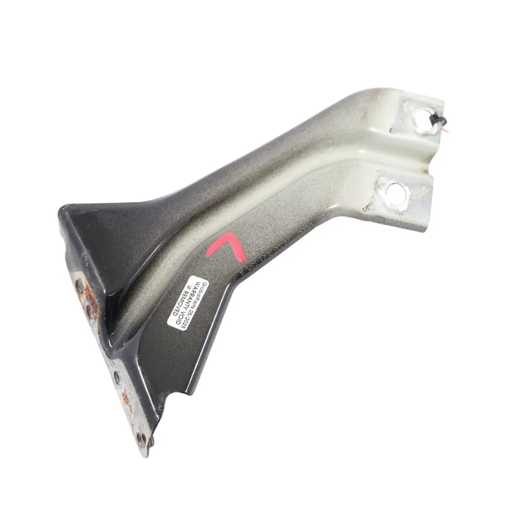 Front Wing Panel Bracket Left N/S Brilliant Black Y9B to Audi A1 8X with Part number 8X0821135A Audi A1 8X Front Wing Panel Bracket Left N/S Brilliant Black Y9B - SKU 8X0821135A-BBL - Part number 8X0821135A