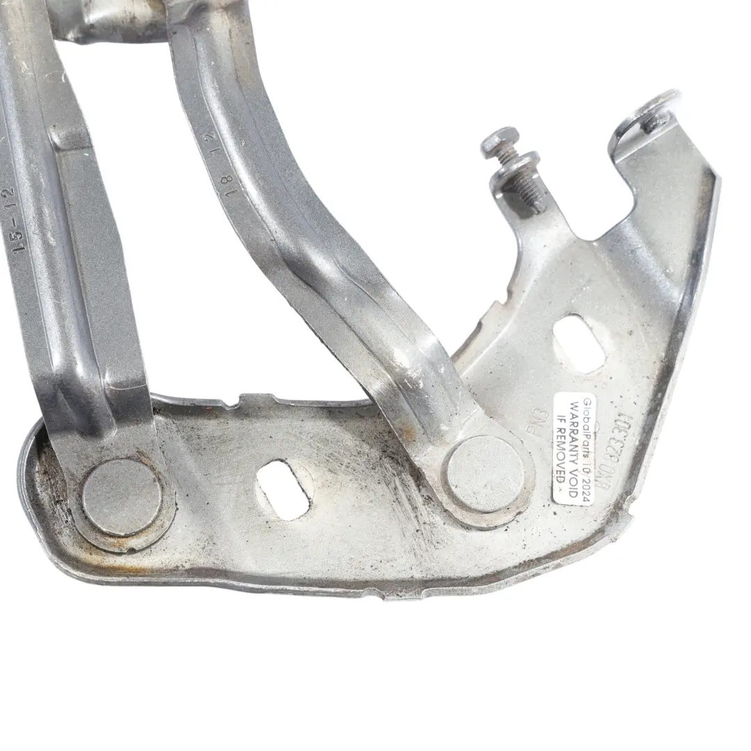 Audi A1 8X Front Hood Hinge Left N/S Daytona Grey Pearl Effect - Z7S - SKU 8X0823301-DGR - Part number 8X0823301