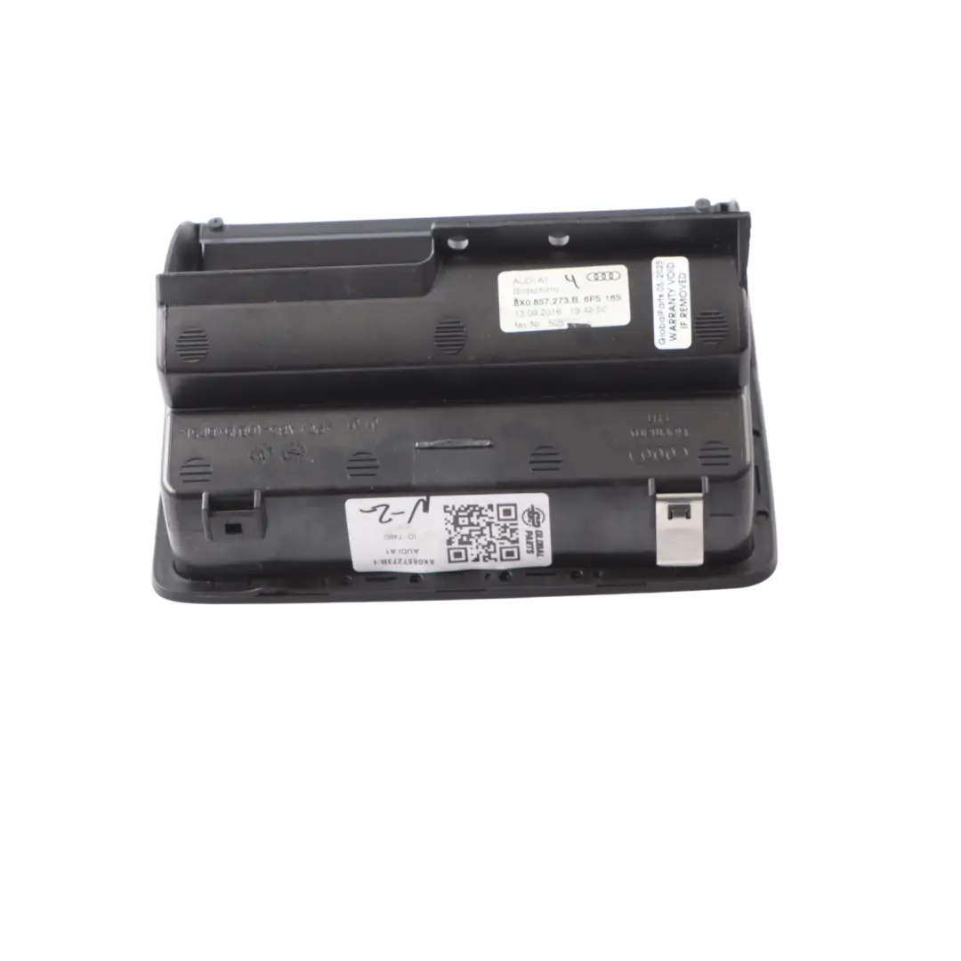 Multimedia Sat Nav Navigazione Schermo Monitor per Audi A1 8X con numero di parte 8X0857273B Audi A1 8X Multimedia Sat Nav Navigazione Schermo Monitor - SKU 8X0857273B-1 - Numero di parte 8X0857273B