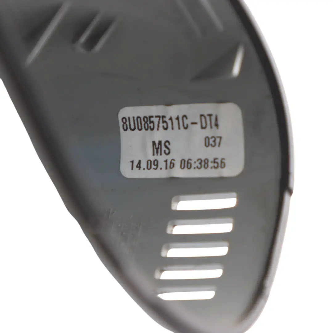 Audi A1 8X Rear View Mirror Trim Cover Grey - SKU 8X0857593AA - Part number 8X0857593AA