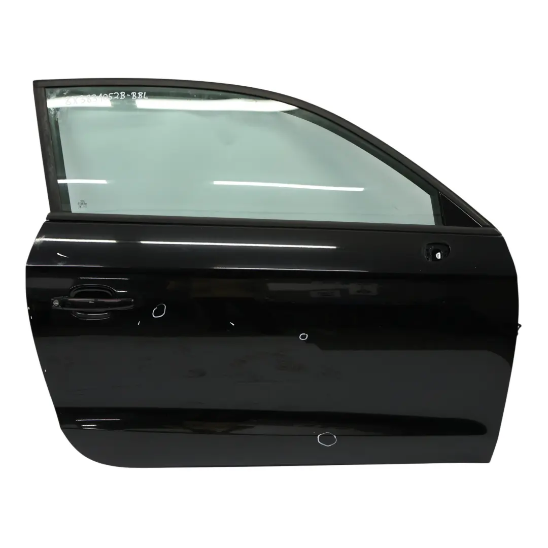 Porta Anteriore Destra Brilliant Black Metallic - Y9B per Audi A1 8X con numero di parte 8X3831052B Audi A1 8X Porta Anteriore Destra Brilliant Black Metallic - Y9B - SKU 8X3831052B-BBL - Numero di parte 8X3831052B