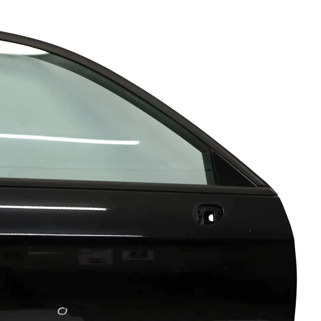 Door Front Right O/S 3-Door Variant Brilliant Black Metallic - Y9B to Audi A1 8X with Part number 8X3831052B Audi A1 8X Door Front Right O/S 3-Door Variant Brilliant Black Metallic - Y9B - SKU 8X3831052B-BBL - Part number 8X3831052B