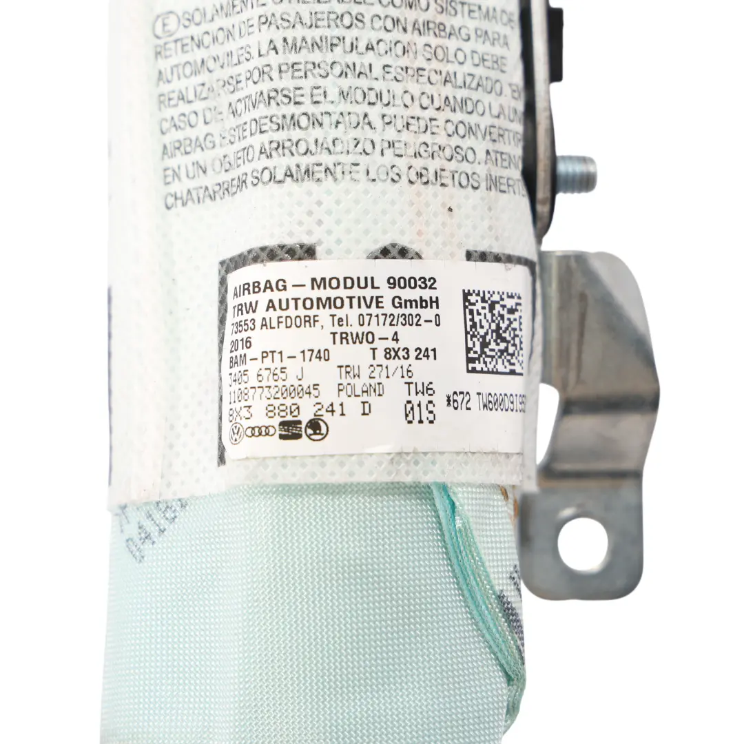 Audi A1 8X Module De Climatisation De Siège Avant Gauche Côté - SKU 8X3880241D - Numéro de pièce 8X3880241D