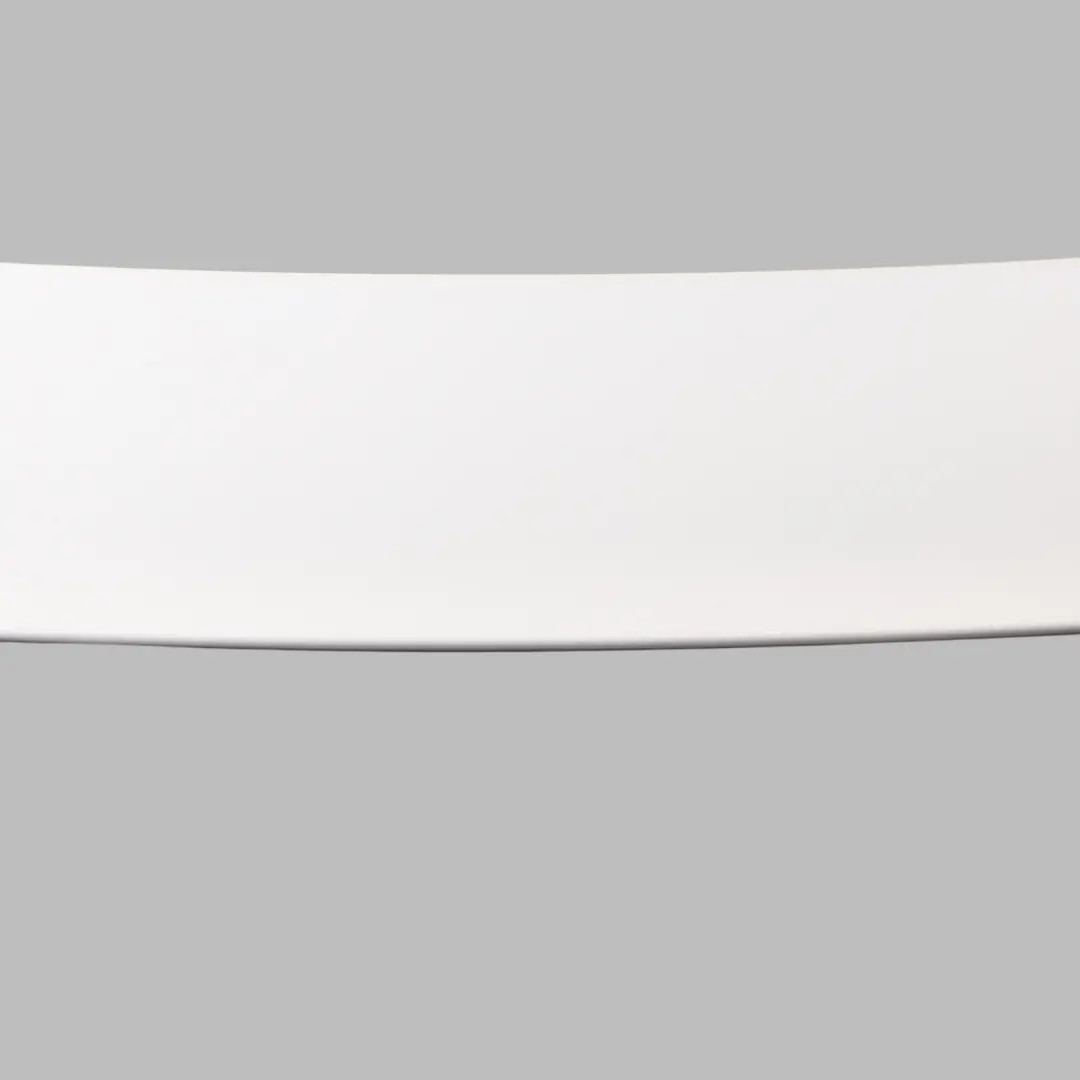 Audi A1 8X Rear Spoiler Tailgate Trunk Trim Panel Cortina White - B9A - SKU 8X4827933D-CWH - Part number 8X4827933D