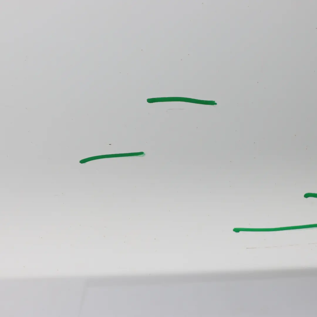 Door Rear Right O/S Covering Panel Cortina White - B9A to Audi A1 8X with Part number 8X4833052B Audi A1 8X Door Rear Right O/S Covering Panel Cortina White - B9A - SKU 8X4833052B-CWH - Part number 8X4833052B