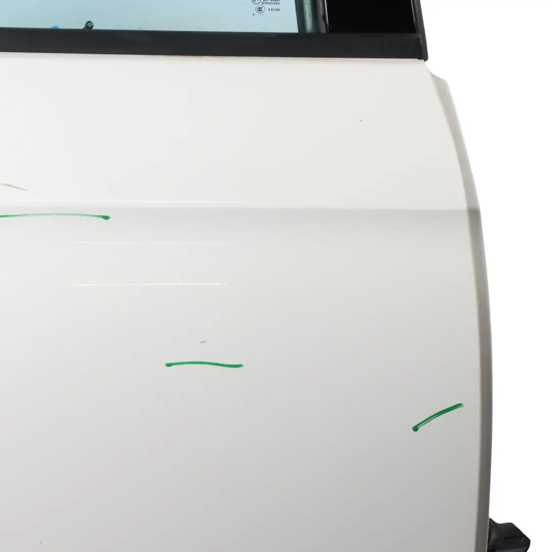 Door Rear Right O/S Covering Panel Cortina White - B9A to Audi A1 8X with Part number 8X4833052B Audi A1 8X Door Rear Right O/S Covering Panel Cortina White - B9A - SKU 8X4833052B-CWH - Part number 8X4833052B