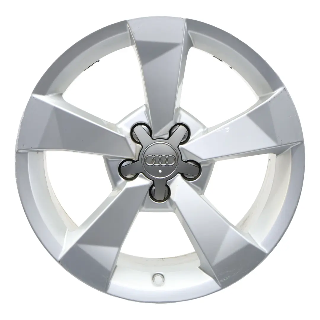 Alloy Wheel Rim 16" 7J ET:34 Star Spoke to Audi A1 8X Silver with Part number 8XA601025A Audi A1 8X Silver Alloy Wheel Rim 16" 7J ET:34 Star Spoke - SKU 8XA601025A-1 - Part number 8XA601025A