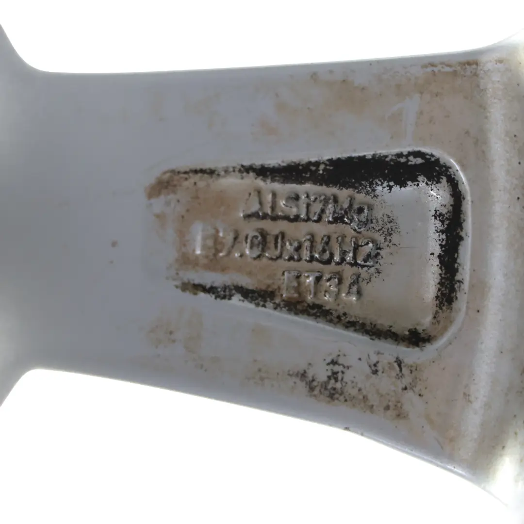 Alloy Wheel Rim 16" 7J ET:34 Star Spoke to Audi A1 8X Silver with Part number 8XA601025A Audi A1 8X Silver Alloy Wheel Rim 16" 7J ET:34 Star Spoke - SKU 8XA601025A-1 - Part number 8XA601025A