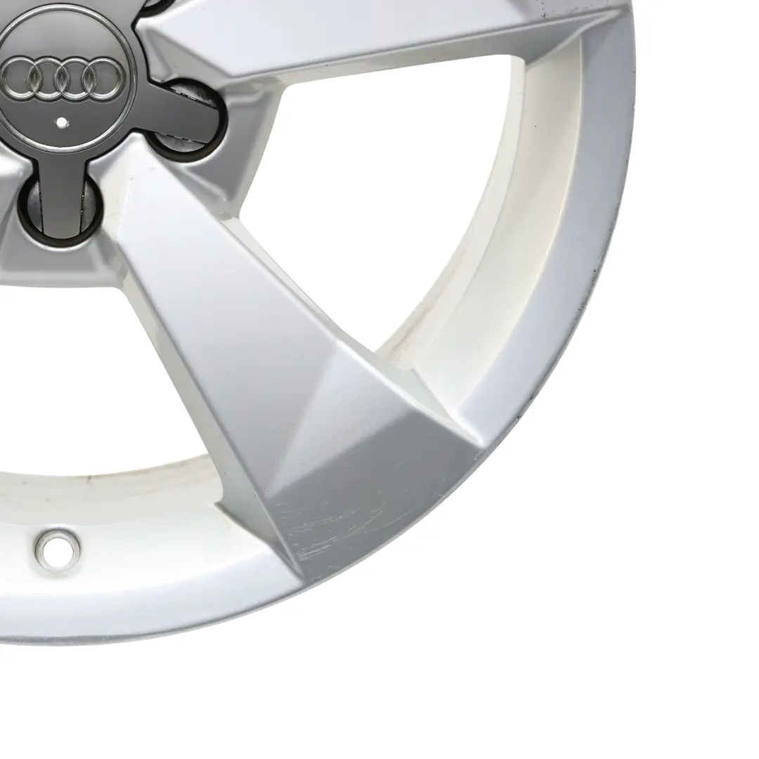 Alloy Wheel Rim 16" 7J ET:34 Star Spoke to Audi A1 8X Silver with Part number 8XA601025A Audi A1 8X Silver Alloy Wheel Rim 16" 7J ET:34 Star Spoke - SKU 8XA601025A-1 - Part number 8XA601025A
