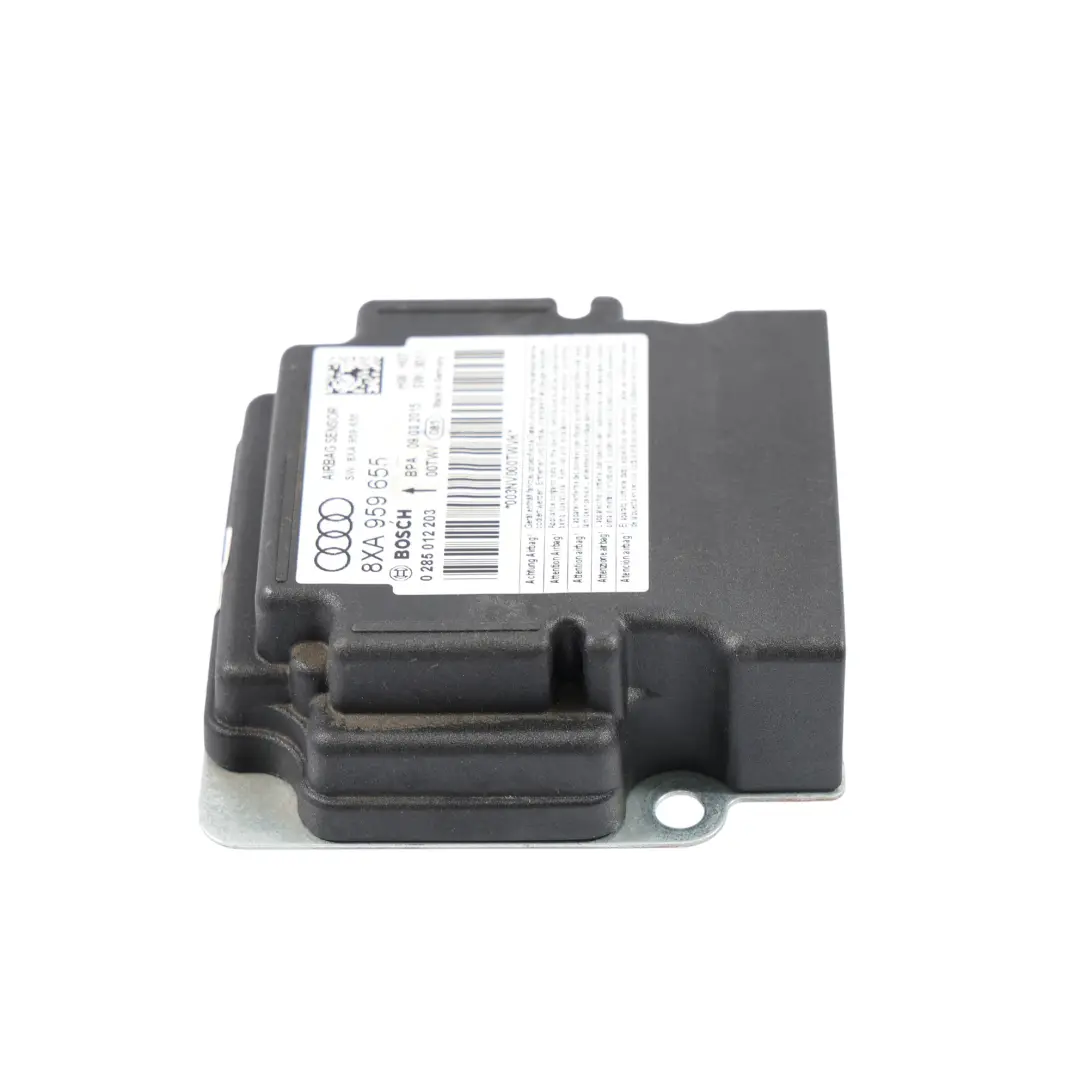 Module Control Sensor SRS System ECU Unit to Audi A1 8X Air with Part number 8XA959655 Audi A1 8X Air Module Control Sensor SRS System ECU Unit - SKU 8XA959655 - Part number 8XA959655