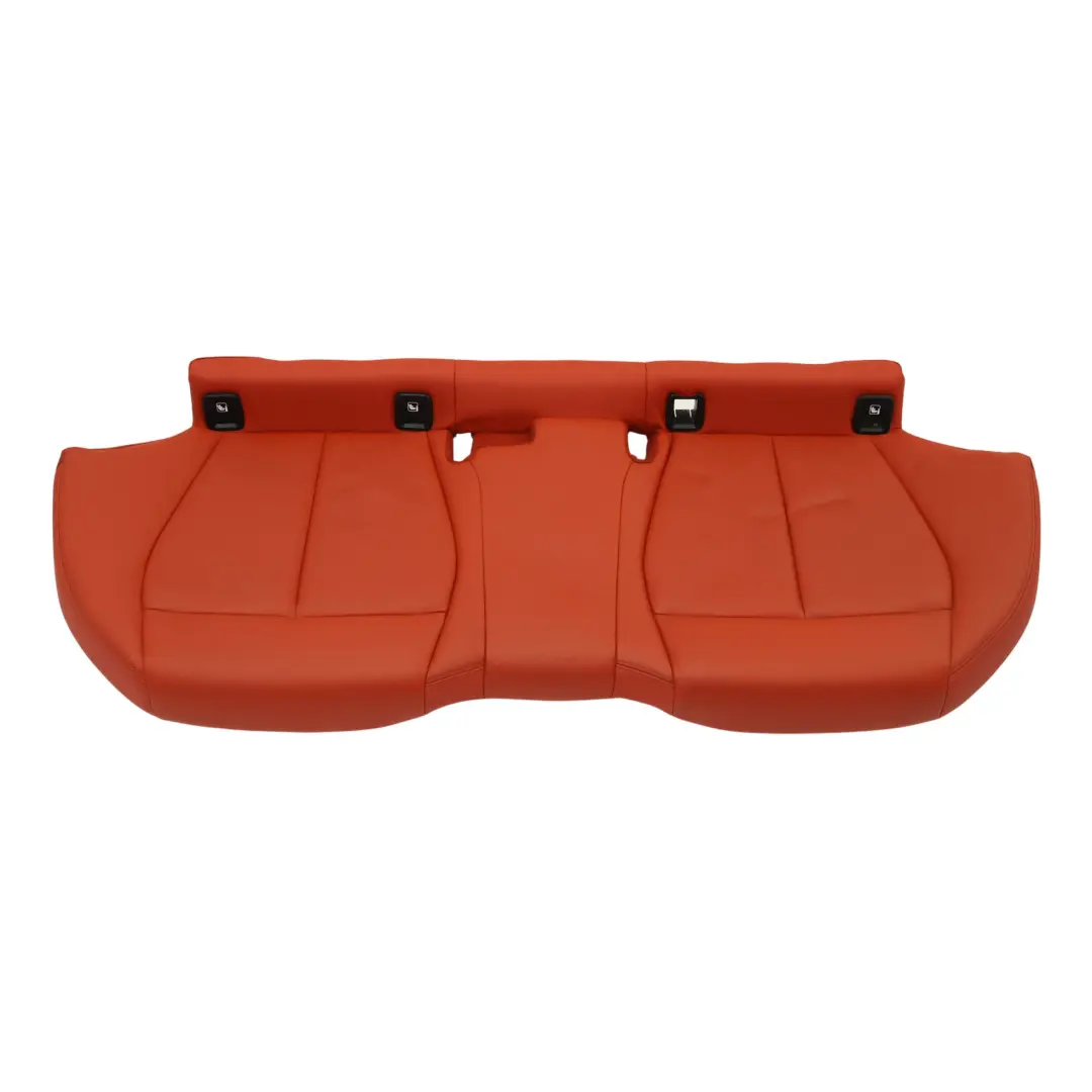 Bench Seat Couch Interior Cover Red Leather Dakota Grey Seam to BMW F40 Rear with Part number 9108278 BMW F40 Rear Bench Seat Couch Interior Cover Red Leather Dakota Grey Seam - SKU 9108278 - Part number 9108278