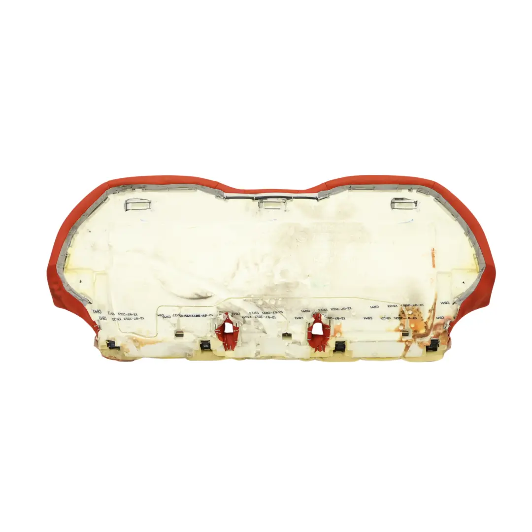 Panchina Posteriore Divano Interno Rivestimento Pelle Rossa Dakota per BMW F40 con numero di parte 9108278 BMW F40 Panchina Posteriore Divano Interno Rivestimento Pelle Rossa Dakota - SKU 9108278 - Numero di parte 9108278