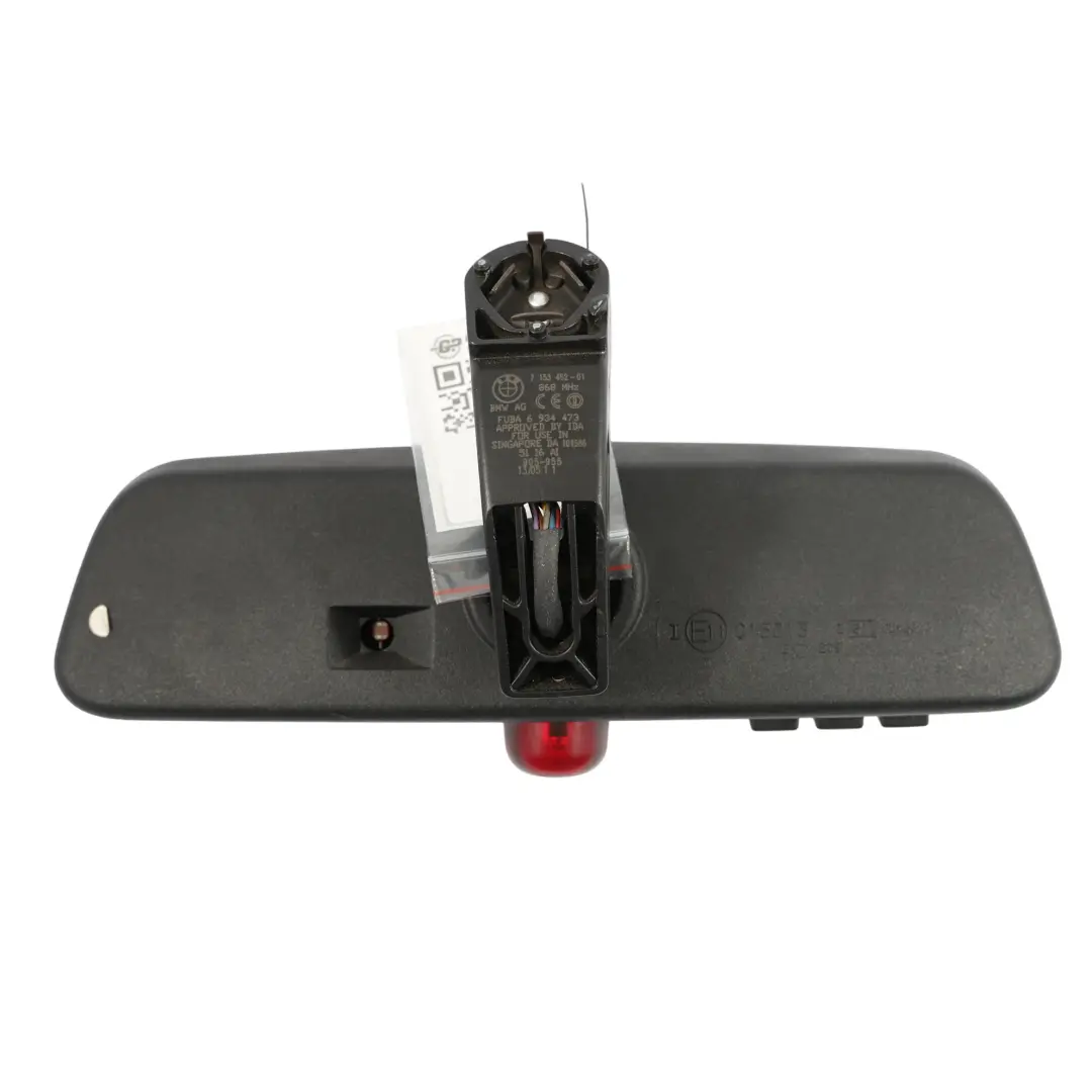 Rétroviseur Intérieur Noir 7153452 pour BMW E93 à propos du numéro de pièce 9134444 BMW E93 Rétroviseur Intérieur Noir 7153452 - SKU 9134444-4 - Numéro de pièce 9134444