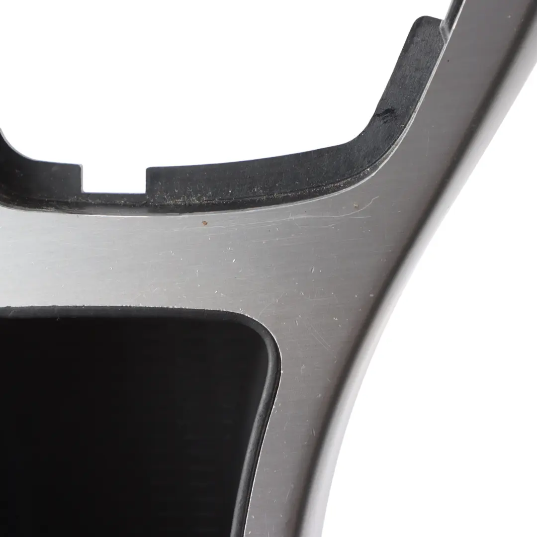 Centre Console Trim BMW E90 E91 E92 Gear Cover Panel Alu Feinschliff to with Part number 9145142 Centre Console Trim BMW E90 E91 E92 Gear Cover Panel Alu Feinschliff - SKU 9145142 - Part number 9145142